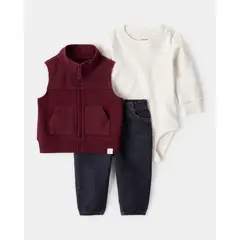 CARTERS - Conjunto Bebé Niño 3 Piezas