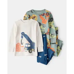 CARTERS - Pijama Bebé Niño 4 Piezas