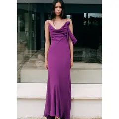 MANGO - Vestido Largo Mujer