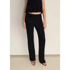 MANGO - Pantalón Recto Mujer