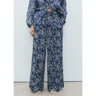 MANGO - Pantalón 100% Algodón Mujer