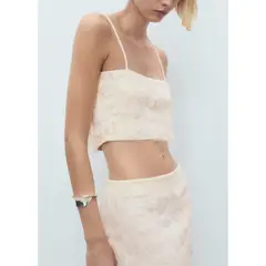 MANGO - Top Casual Mujer