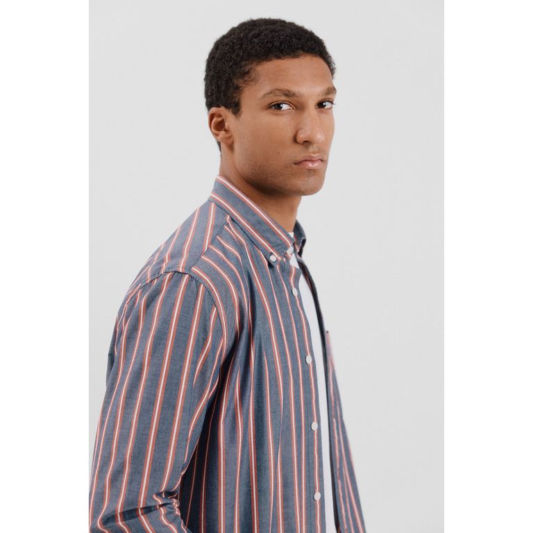 Camisa 100% Algodón Casual Hombre