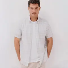 CORTEFIEL - Camisa Algodón Casual Hombre