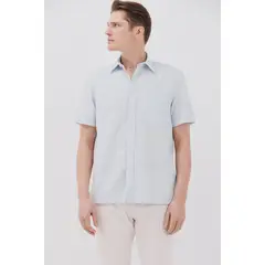 CORTEFIEL - Camisa Algodón Casual Hombre