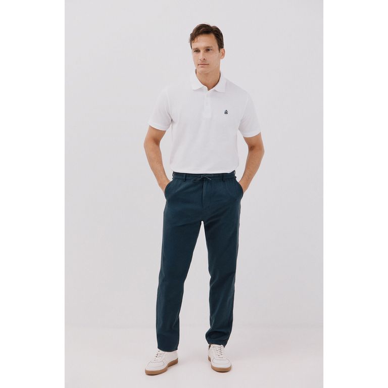 Polo 100% Algodón Casual Hombre