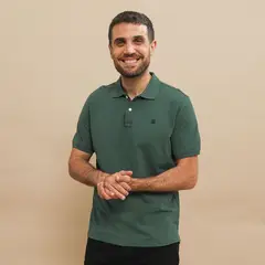 CORTEFIEL - Polo 100% Algodón Casual Hombre