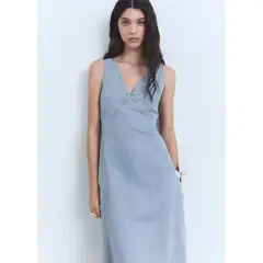 MANGO - Vestido Midi Mujer