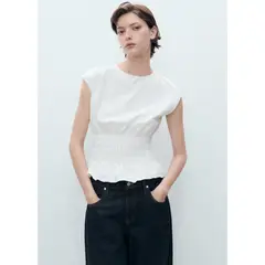 MANGO - Polo 100% Algodón Mujer
