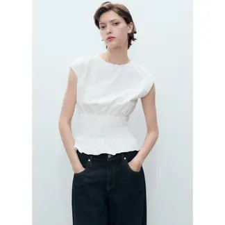 MANGO - Polo 100% Algodón Mujer