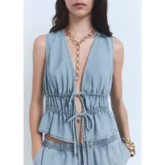 MANGO - Top Casual Mujer