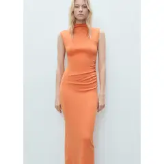 MANGO - Vestido Largo Mujer
