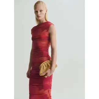 MANGO - Vestido Largo Mujer