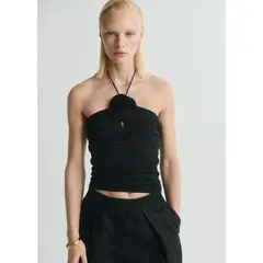 MANGO - Top Halter Mujer