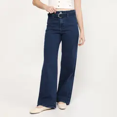 AMERICAN ABBEY - Jean Wide Leg Mujer