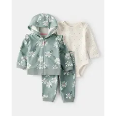 CARTER'S - Conjunto Bebé Niña 3 Piezas Carters