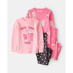 CARTER'S - Pijama 4 Piezas Niña