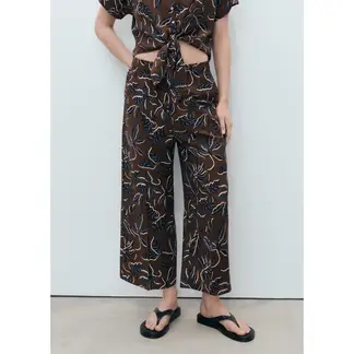 MANGO - Pantalón Culotte Mujer Mango.