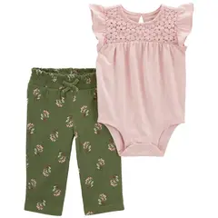 CARTER'S - Conjunto Bebé Niña 2 Piezas Carters