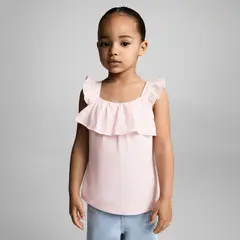 MANGO KIDS - Polo Niña Algodón