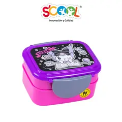 SCOOL - Taper Lonchera C/cub Kuromi