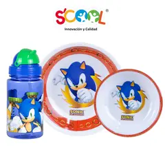 SCOOL - Set Melamine C/ Bot Sonic