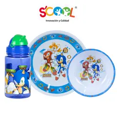 SCOOL - Set Melamine C/ Bot Sonic