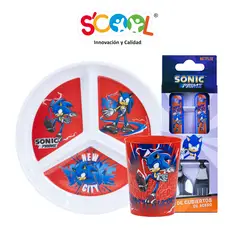 SCOOL - Set Melamine Div Sonic