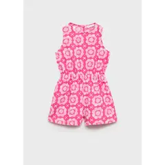 MANGO KIDS - Enterizo Niña Algodón