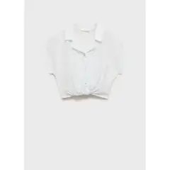 MANGO KIDS - Blusa Niña Algodón