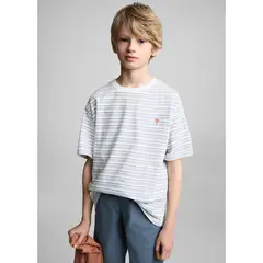 MANGO KIDS - Polo Niño Manga Corta Algodón