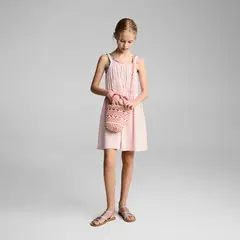 MANGO KIDS - Vestido Niña Algodón