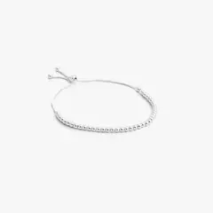 ADRIA - Pulsera Fiamma Plata Pequeño