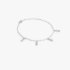 ADRIA - Pulsera Uxia Plata