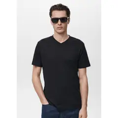 MANGO - Polo Casual Slim Fit 100% Algodón Hombre Man