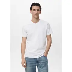 MANGO - Polo Casual Slim Fit 100% Algodón Hombre Man