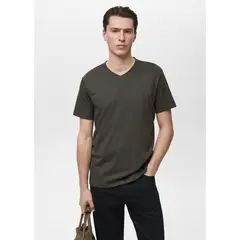 MANGO - Polo Casual Slim Fit 100% Algodón Hombre Man