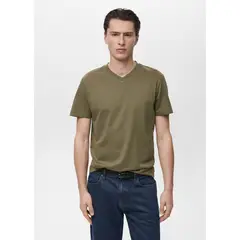 MANGO - Polo Casual Slim Fit 100% Algodón Hombre Man