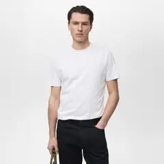 MANGO - Polo Casual Slim Fit 100% Algodón Man