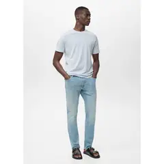 MANGO - Jeans Jan Slim Fit Efecto Desgastado