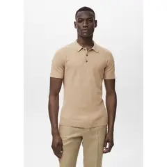 MANGO - Polo Casual Slim Fit Algodón Hombre Man