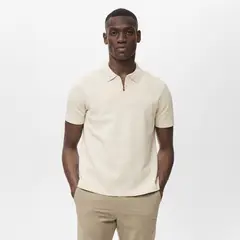 MANGO - Polo Slim Fit Coolmax® Hombre Man