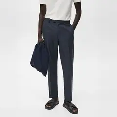 MANGO - Pantalón Algodón Tapered Crop