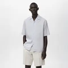 MANGO - Camisa Casual Hombre Man