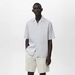 MANGO - Camisa Casual Hombre Man