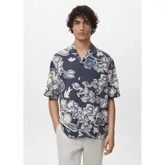 MANGO - Camisa Casual Regular Fit Hombre Man