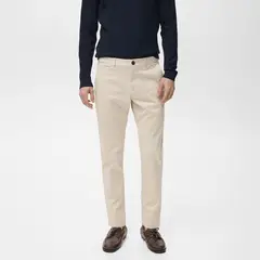 MANGO - Pantalón Prato Chino Cropped Tappered