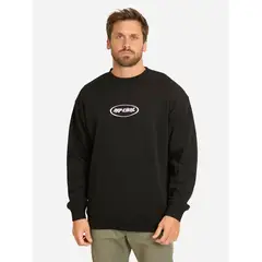 RIP CURL - Polera Fullzipper Algodón Hombre