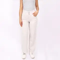 KAYRA POBLET - Jean Straight Tiro Alto Mujer