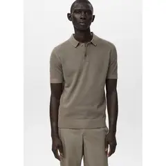 MANGO - Polo Regular 100% Algodón Hombre Man